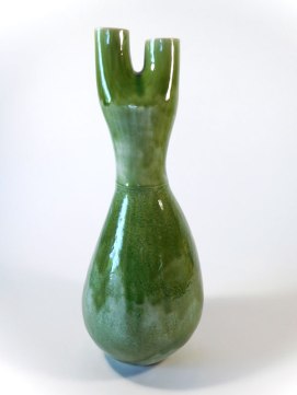 green-socket-vase